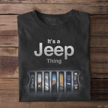 Load image into Gallery viewer, Personalized &#39;God is Great, Jeep is Good, and People are Crazy&#39; Sweatshirt
