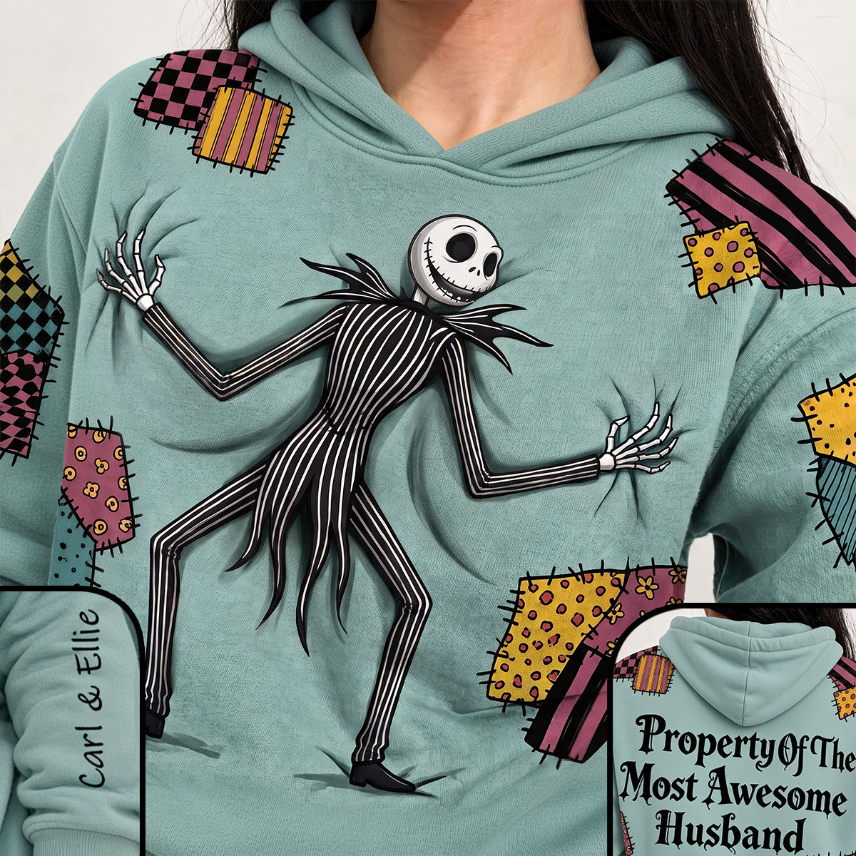 Funny Spooky 3D Shirt - Personalized Gifts For Christmas 05hudt081026 AOP Products PopCulturePrints