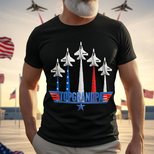 Top Grandpa Shirt - A Personalized Gift for the Best Grandfather Shirts PopCulturePrints