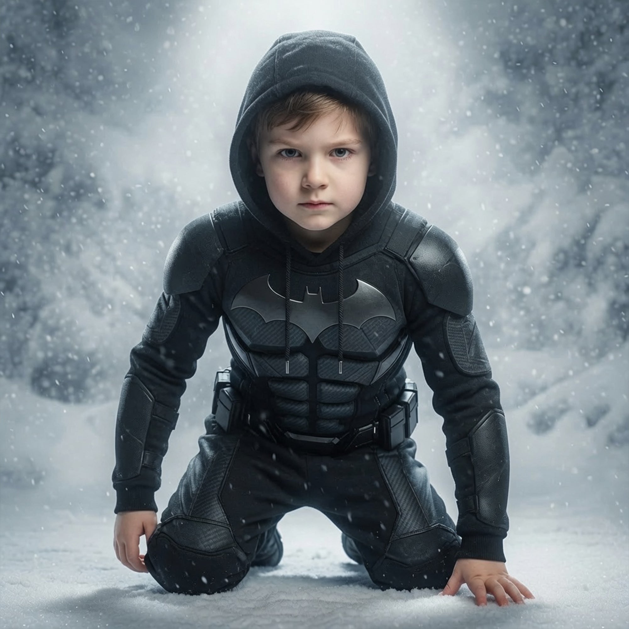 "Unleash Your Inner Hero!" - Mighty Warrior Hoodie - Personalized Gift for Fantasy Lovers AOP Products PopCulturePrints