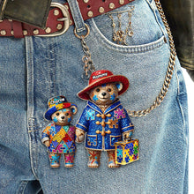 Load image into Gallery viewer, “Always by Your Side” – Personalized Keychain for Autism Moms - Custom Gift for Special Occasions Keychains PopCulturePrints
