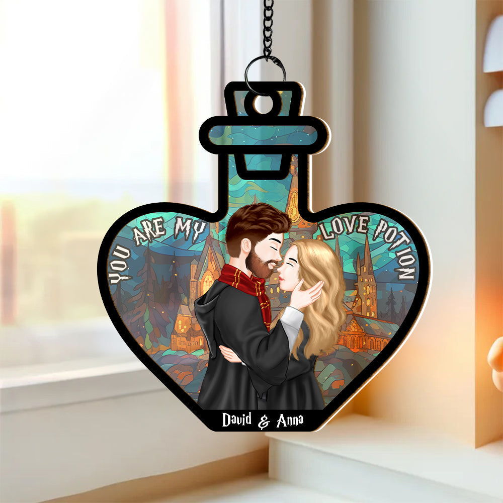 Personalized Love Potion Ornament - Harry Potter Inspired Gift