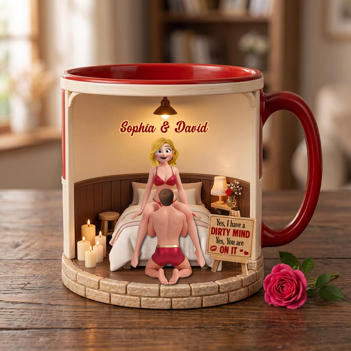 Naughty Couple Coffee Mug Personalized Gifts For Couple 05OHTN290626 Coffee Mug PopCulturePrints