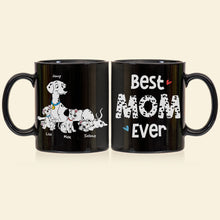 Load image into Gallery viewer, Personalized &#39;Best Mom Ever&#39; Dalmatian Coffee Mug Coffee Mug PopCulturePrints
