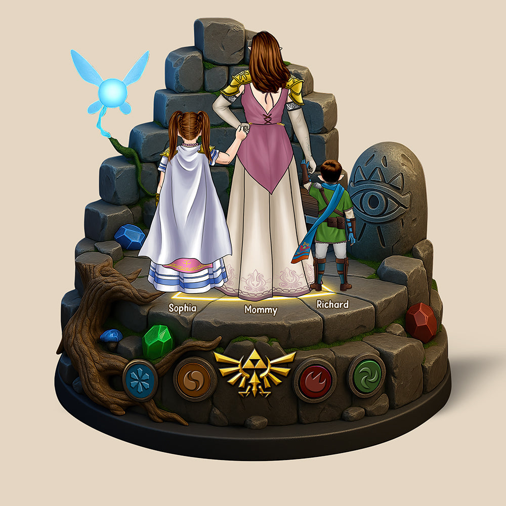 “Adventure Awaits: A Personal Touch for Mom” – Personalized Acrylic Plaque Gift for Mom Shaped Plaques PopCulturePrints