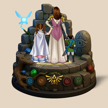 Load image into Gallery viewer, “Adventure Awaits: A Personal Touch for Mom” – Personalized Acrylic Plaque Gift for Mom Shaped Plaques PopCulturePrints
