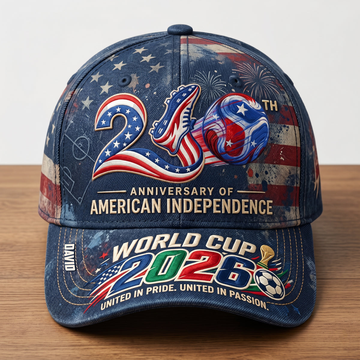 Celebrate Freedom: Proud Festive Classic Cap - Personalized Gift for Sports Lovers & Patriots