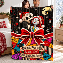 Load image into Gallery viewer, Annoyingly In Love Couple Blanket - Personalize Your Christmas Gift for Couples
