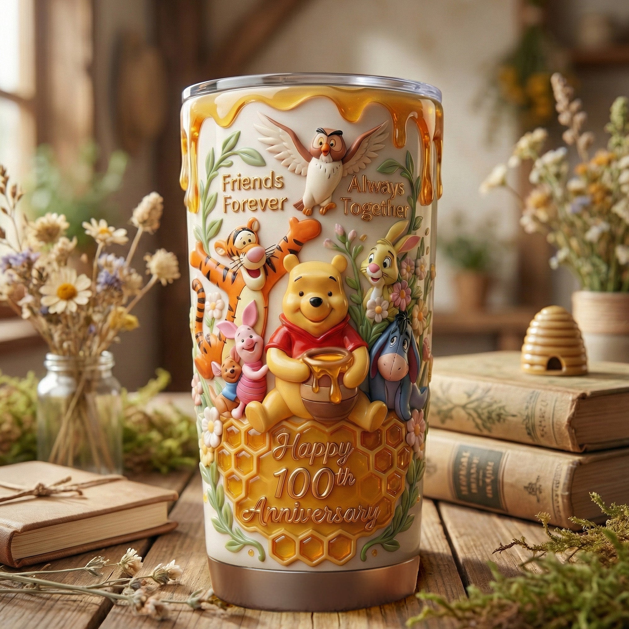 Friends Forever Tumbler - Personalized Gift for Best Friends and Family Tumbler Cup PopCulturePrints