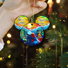 Load image into Gallery viewer, Personalized Christmas Ornament for Couples - Meant to Be Ornament PopCulturePrints
