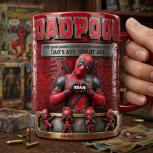 Load image into Gallery viewer, “Smart Dads Deserve Smart Mugs” - Funny Dad Life Coffee Mug, Personalized Gift for Dad, Grandpa, and any Superhero Coffee Mug PopCulturePrints
