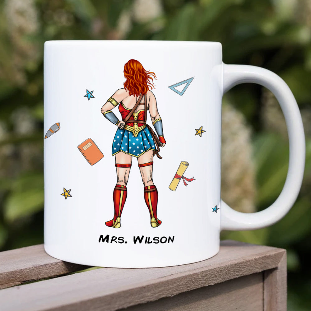 Personalized Magic Teacher Tumbler - Back to School Gift Coffee Mug PopCulturePrints
