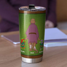 Load image into Gallery viewer, Personalized Father&#39;s Day Tumbler - Heartfelt Dad Gift Tumbler Cup PopCulturePrints

