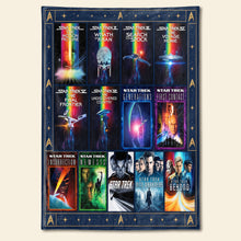 Load image into Gallery viewer, “Embark on a Cosmic Journey” - Retro Space Adventure Blanket - Personalized Gift for Space Lovers
