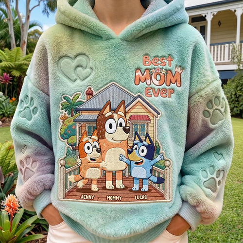 Best Mom Ever 3D Shirt - Personalized Gift for Moms, Grandmas, and Special Occasions AOP Products PopCulturePrints