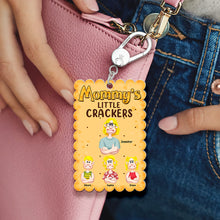 Load image into Gallery viewer, &quot;Mommy&#39;s Little Crackers&quot; - Personalized Keychain - Unique Gift for Mom, Grandma, and Loved Ones Keychains PopCulturePrints
