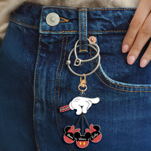 Load image into Gallery viewer, “A Gift from the Heart” - Personalized Adorable Mouse Charm Keychain - Perfect Gift for Grandma Keychains PopCulturePrints
