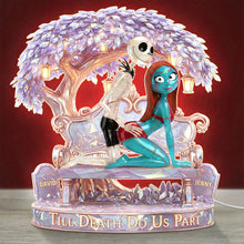 Load image into Gallery viewer, Till Death Do Us Part - Cheeky Couple Acrylic Light Box | Personalized Gifts for Couples Light Box PopCulturePrints
