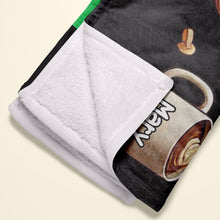 Load image into Gallery viewer, Personalized Sleep Blanket for Couples - Cozy Cartoon Design Blanket PopCulturePrints
