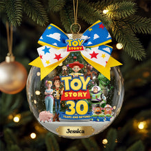 Load image into Gallery viewer, 30 Years of Laughter, Love &amp; Beyond - Personalized Toy Story Ornament Ornament PopCulturePrints
