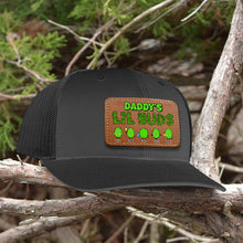 Load image into Gallery viewer, Custom Dad Hat with Leather Patch - Daddy&#39;s Lil Buds
