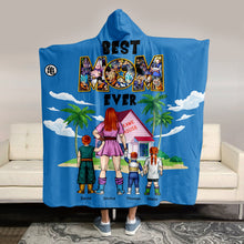 Load image into Gallery viewer, Dragon Heroes Personalized Hoodie Blanket for Moms Blanket PopCulturePrints
