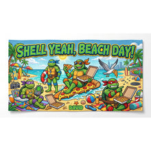 Load image into Gallery viewer, Shell Yeah, Beach Day Beach Towel - Personalized Gifts 04tyqn160726 Beach Towel PopCulturePrints
