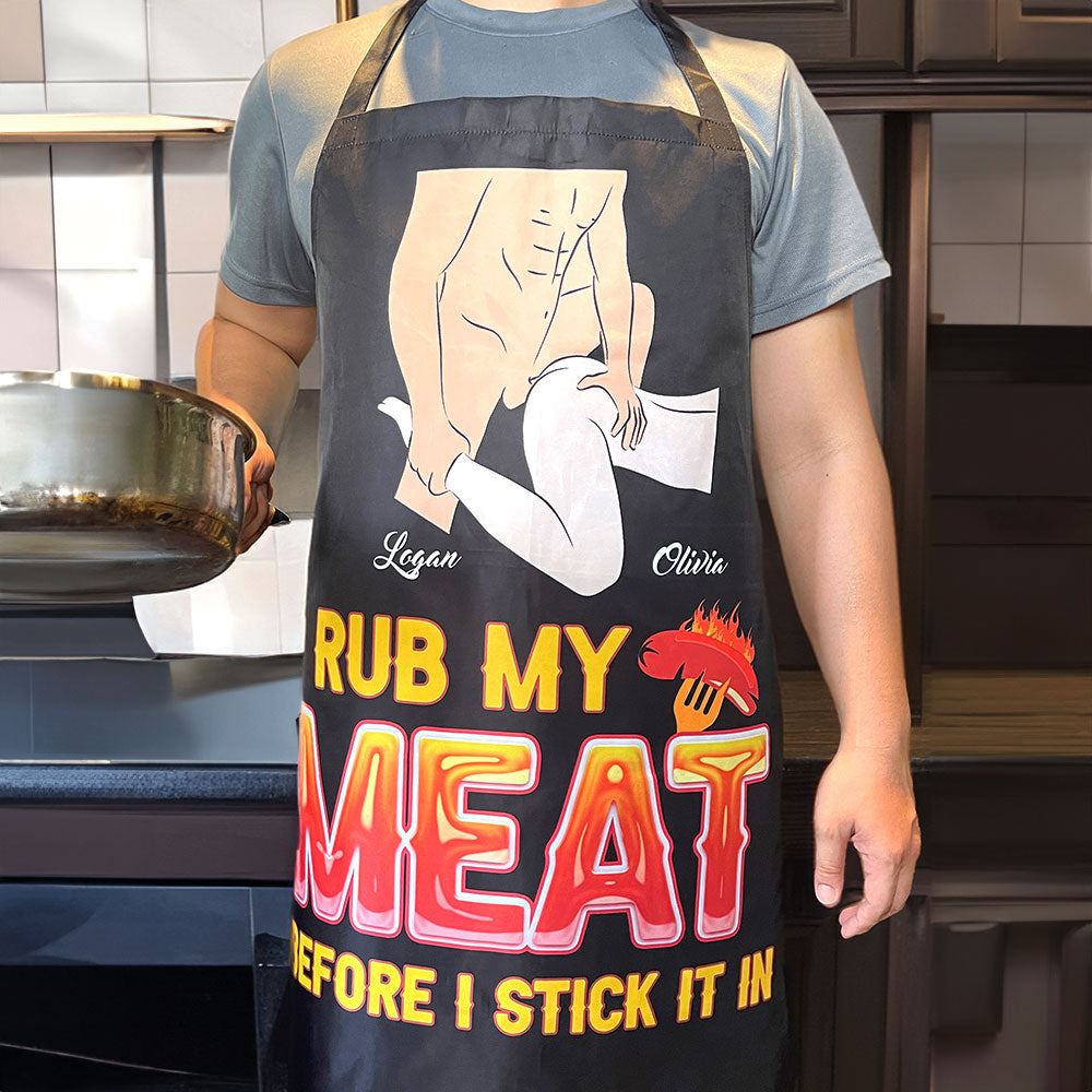 Personalized Couples Apron - Fun Cooking Gift Aprons PopCulturePrints