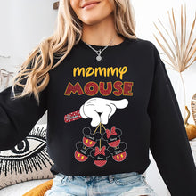 Load image into Gallery viewer, Mommy Mouse: A Heartfelt Tribute - Personalized Gifts for Mom &amp; Grandma Shirts PopCulturePrints
