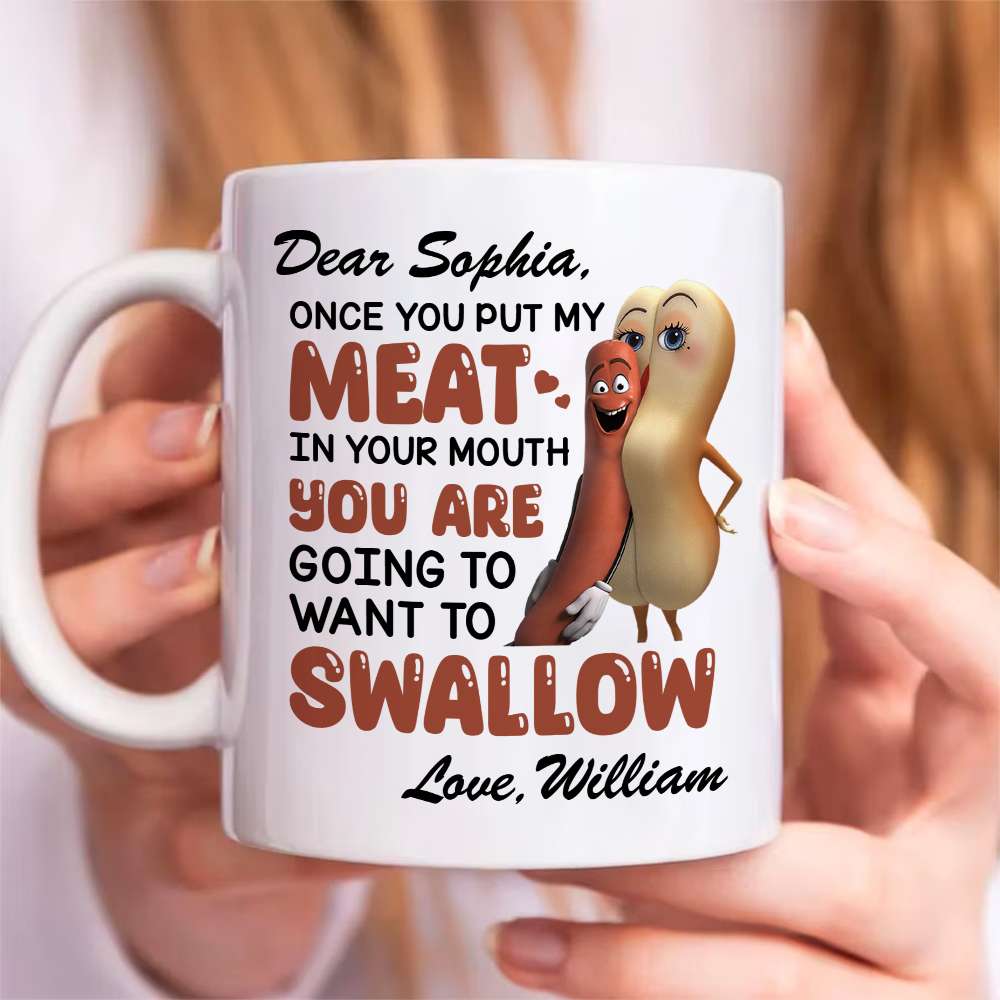 Custom Valentine's Day Gifts: Romantic Mug for Couples - Love You Forever Coffee Mug PopCulturePrints