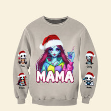 Load image into Gallery viewer, Personalized Christmas Mom Shirt with Quirky Pop Culture Design
