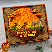 Load image into Gallery viewer, Mommy of the Little Kings - Personalized Acrylic Plaque for Mother's Day Shaped Plaques PopCulturePrints
