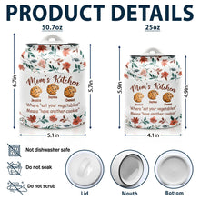 Load image into Gallery viewer, Grandma&#39;s Kitchen: Where &#39;Eat Your Vegetables&#39; Means &#39;Have Another Cookie&#39; - Personalized Cookie Jar for Grandma and Mom Cookie Jar PopCulturePrints
