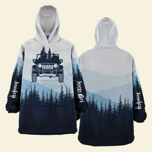 Load image into Gallery viewer, Personalized Off-Road Lover&#39;s Christmas Oversized Hoodie
