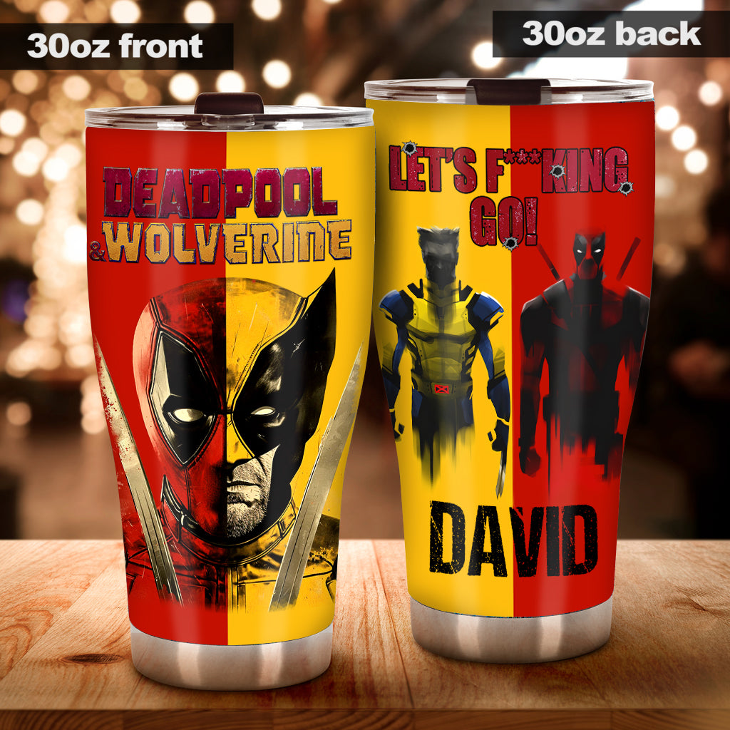 Deadpool & Wolverine - Personalized Themed Tumbler