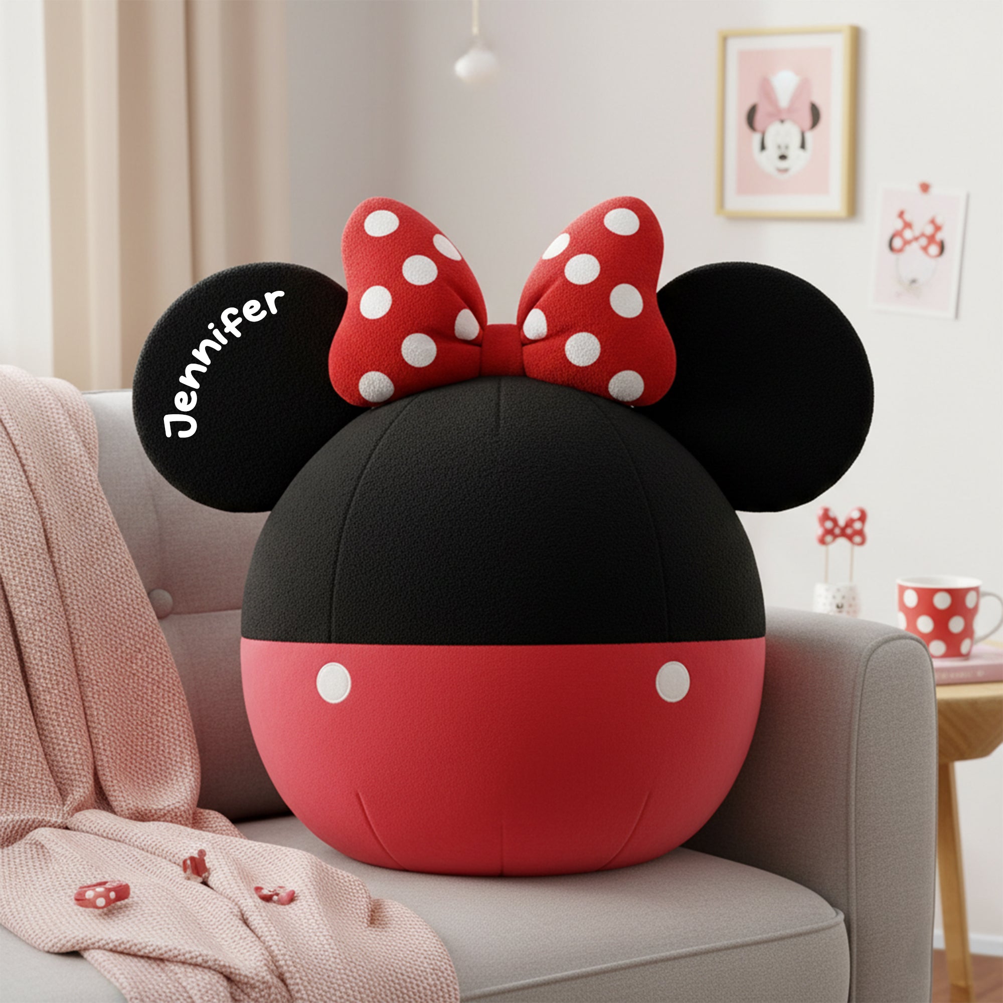 “Bring Joy with Our Custom Lovely Characters Pillow” - Personalized Gifts for Kids Pillow PopCulturePrints