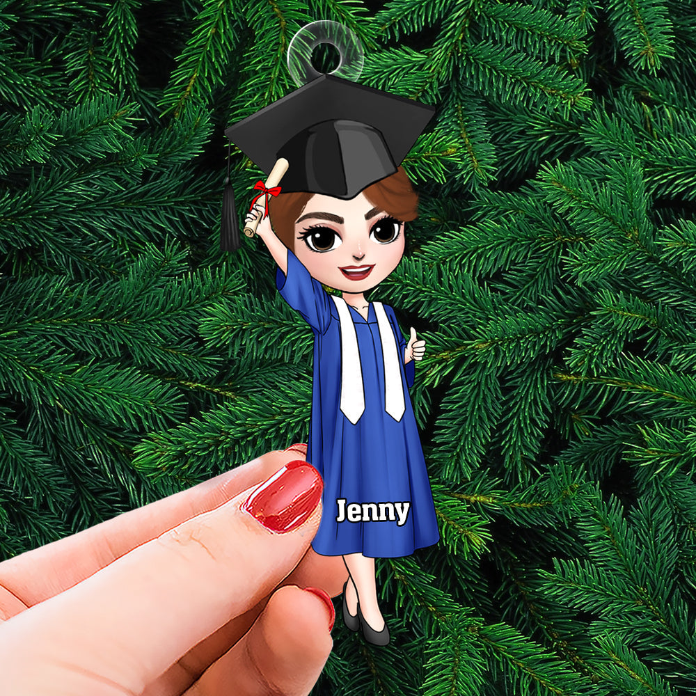 Personalized Graduate Christmas Ornament – Celebrate Achievements Ornament PopCulturePrints