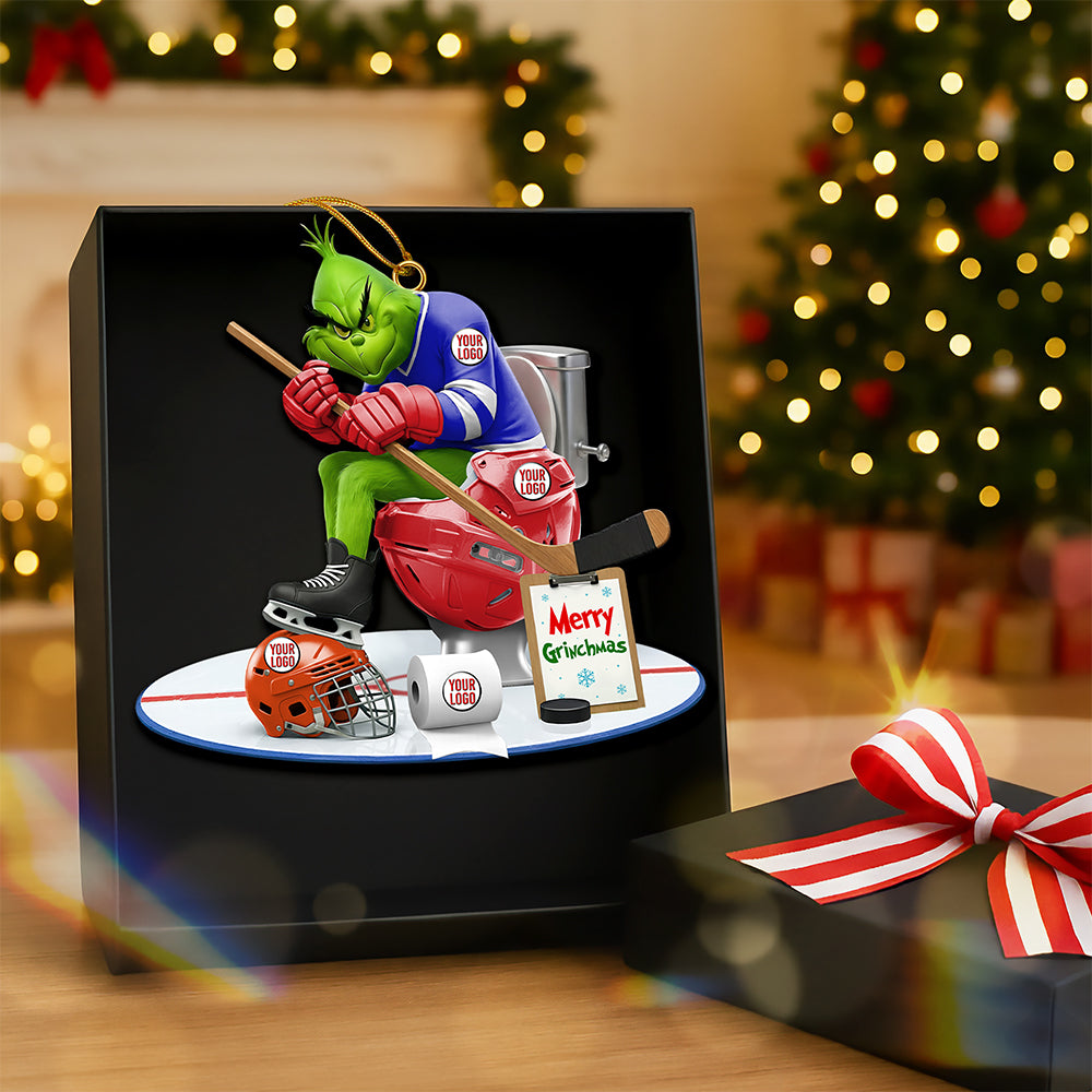 “Make Your Holidays Merry and Bright!” - Strong Rivalry Sports Ornament, Personalized Gift for Sports Fans Ornament PopCulturePrints