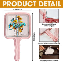 Load image into Gallery viewer, “You Are Chosen” Handheld Mirror - Personalized Gift for Christians Mirror PopCulturePrints
