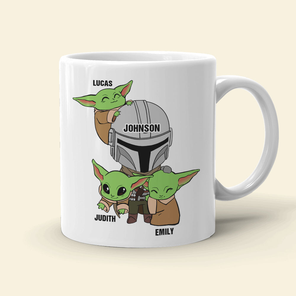 Personalized 'Yoda Best Farter Ever' Coffee Mug for Dad Coffee Mug PopCulturePrints