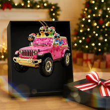 Load image into Gallery viewer, Jolly Off-road Ride With Duck Gang - Personalized Gift for Adventure Enthusiasts Ornament PopCulturePrints

