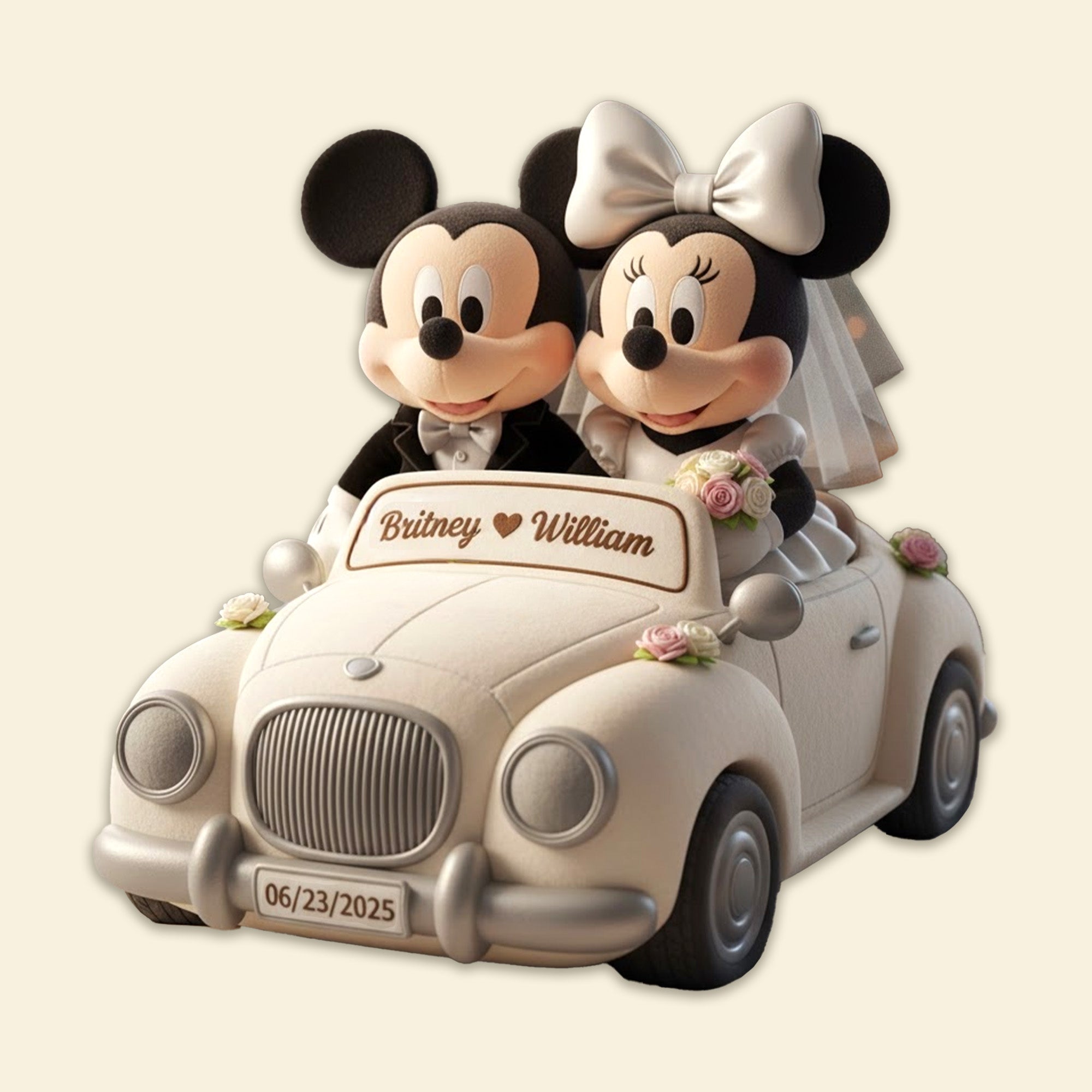 Happily Ever After - Personalized Couple Wedding Pillow Pillow PopCulturePrints