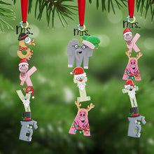 Load image into Gallery viewer, “Celebrate Learning!” Personalized Book Teacher Alphabet Name Acrylic Ornament – Custom Gift for Teachers, Educators and Book Lovers Ornament PopCulturePrints
