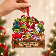 Load image into Gallery viewer, “Celebrate Family Moments” - Personalized Acrylic Ornament - Unique Christmas Gift for Families
