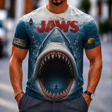 Load image into Gallery viewer, Scary Blue Ocean Shirt - Personalized Gifts 01nati140726 AOP Products PopCulturePrints
