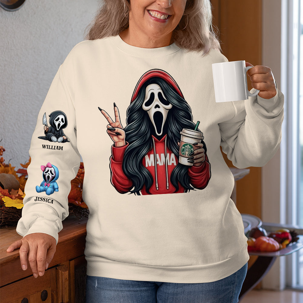 Personalized Horror Mama Shirt - Custom Gifts for Mom