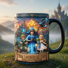 Load image into Gallery viewer, To The World's Greatest Magic Mug - Personalized Gift for Dad with Customizable Family Design Coffee Mug PopCulturePrints
