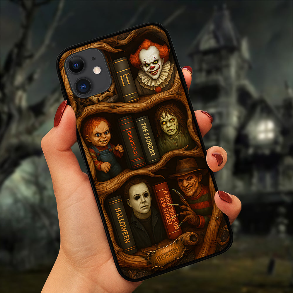 "Embrace the Darkness" - Horror Character Phone Case - Personalized Gift for Horror Lovers Phone Case PopCulturePrints