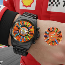 Load image into Gallery viewer, Speed Racer Men's Watch - A Timeless Gift for Car Lovers Men's Watch PopCulturePrints
