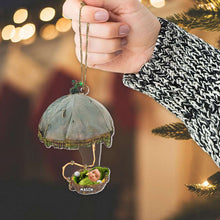 Load image into Gallery viewer, Personalized Baby&#39;s First Christmas Photo Ornament Ornament PopCulturePrints
